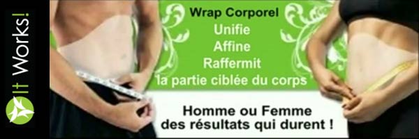 Exposant - IT WORKS - WRAP MINCEUR